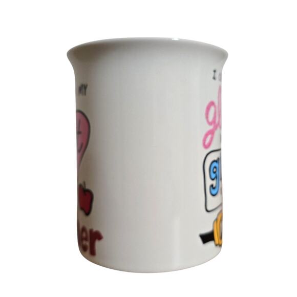 Glitter Glue Marker Teacher Mug Funny Coffee Cup Teacher Appreciation Gift 16OZ - Picture 6 of 8
